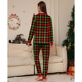 thumbnail image 6 of GYRATEDREAM Christmas Family Pajamas Sets, Christmas Family Matching Pajamas Sleepwear, Xmas Holiday Plaid Print Family Pjs Jammies Nightwear Loungewear for 3M-4XL, 6 of 8