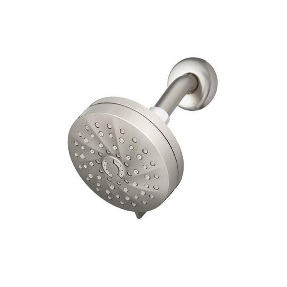 Alcachofa de ducha Waterpik Revive de níquel cepillado, 7 ajustes, 6,8 l/min