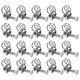 thumbnail image 1 of Uxcell 20-Pack Abrazadera de Manguera de Doble Alambre, Clips de Manguera de Acero Inoxidable Ajustables para Manguera de Recolección de Polvo 9-12mm, 1 of 7