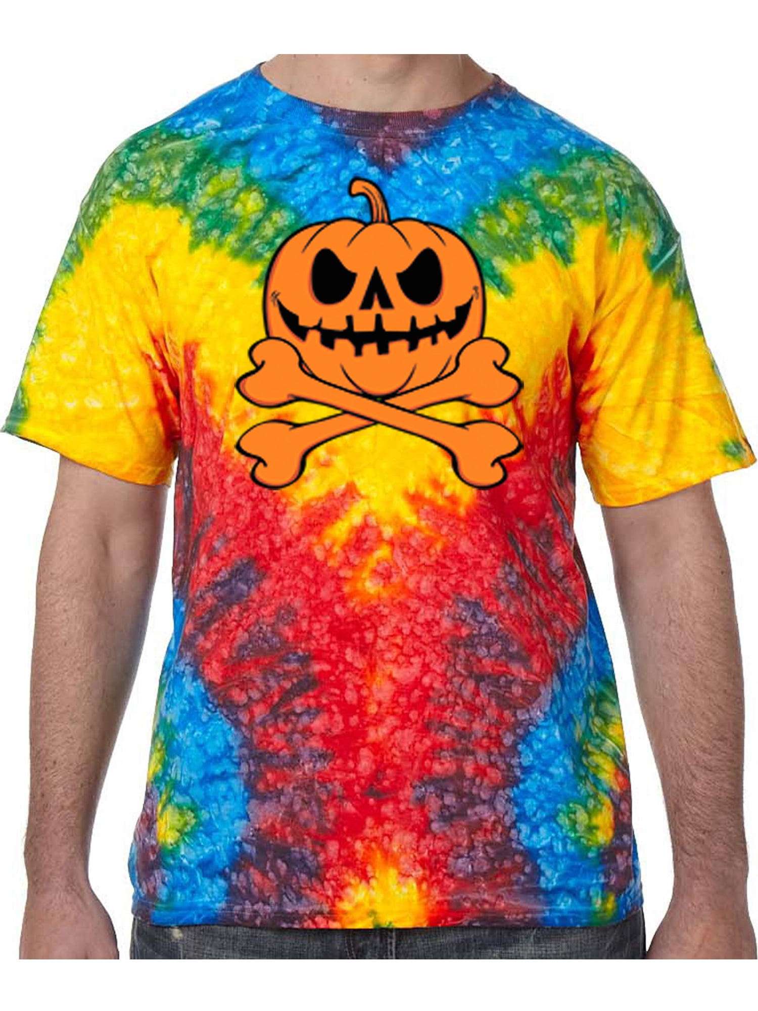 Little Boys Pumpkin Halloween Skeleton ComfortSoft Long Sleeve Tee