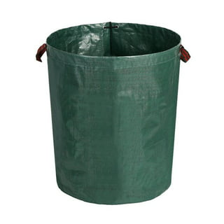 GETTOONE Lawn Garden Clippings Bags Yard Waste Bins Reusable Bags Leaf Container and Trash Bag with Two Carry Handles Two Size (Middle Size)
