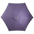 thumbnail image 3 of Northlight 7.5ft Outdoor Patio Market Umbrella with Hand Crank Purple, 3 of 5