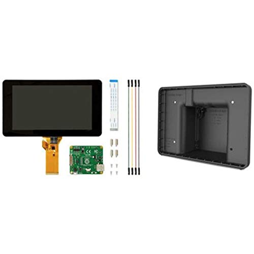 designspark raspberry pi lcd touch screen case clear for sale