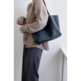 thumbnail image 4 of Kukuzhu Women's Tote Bag PU Leather Shoulder Bag Lightweight Hobo Purse Soft Large Handbag Work Top Handle Bag, 4 of 8