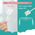 thumbnail image 5 of BSMEAN 30Pcs Baby Mouth Cleaner Newborn Tongue Coating Deciduous Tooth Disposable Gauze Toothbrush Suitable for 0-3 Year Old Baby, 5 of 8
