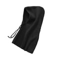 thumbnail image 2 of Bufanda con capucha jinwen Gorro de punto Negro, 2 of 5