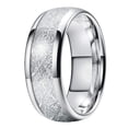 thumbnail image 2 of Anillo de suministro de acero inoxidable, joyería de piedra para hombre, accesorio de adorno para fiesta de boda, coleccionables, regalo de Ropa, zapatos y accesorios Miscelánea Plateado 9 # Sonducket AP015022-04, 2 of 6