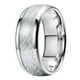 thumbnail image 2 of Anillo de suministro de acero inoxidable, joyería de piedra para hombre, accesorio de adorno para fiesta de boda, coleccionables, regalo de Ropa, zapatos y accesorios Miscelánea Plateado 9 # Minnieouse AP015022-04, 2 of 6