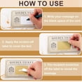thumbnail image 4 of 6 Pcs Golden Ticket Scratch Off Cards with Envelopes, Scratch & Reveal Surprise Ticket Scratch Card Reveal Surprise for Anniversaries Christmas Birthday Gift, 4 of 7