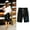 Black#3, variant on LEBONYARD Shorts for Women,Women's Shorts in Cute Patterns,Women's Elastic Waist Printing Drawstring Shorts Khaki S