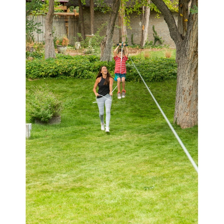 Slackers 100 foot Night Riderz Zipline Kit with Light Up Seat