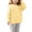 Yellow, variant on Annhoo Kids Knit Sweaters for Girl Crew Neck Oversized Soft Warm Trendy Pullover Kids Fall School Outfit Shirts