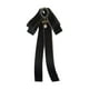 thumbnail image 3 of Broche de lazo, alfiler, pajaritas, corbatas, accesorios de ropa, corbata de cuello, cinta, pajarita Negro, 3 of 9