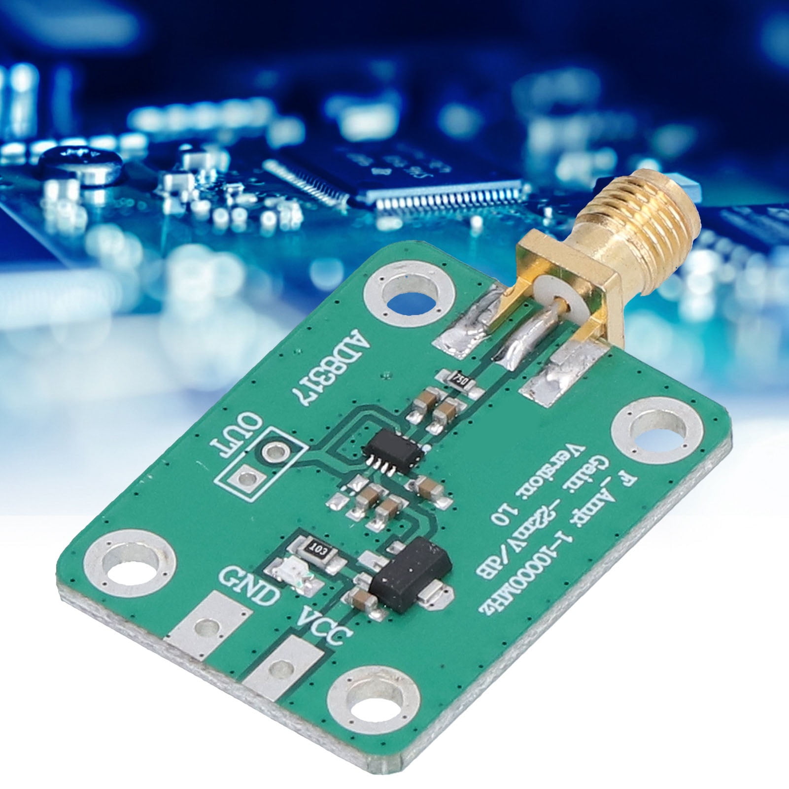 Ad8317 Rf Signal Detector DC5V AD8317 Module RF Power Meter Logarthmc Detector ...