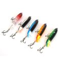 thumbnail image 3 of señuelos artificiales de plástico de colores para pesca en el mar, duros, con anzuelos., 3 of 13