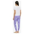 thumbnail image 2 of Disney Women's Pajama Short Sleeve Tee and Pants Adult Sleepwear Set, 2 of 3