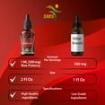 thumbnail image 6 of Man Bulge By SMS Tincture Herbal Drops With Tongkat Ali 200:1 , Black Ginseng, Tribulus & Fenugreek - Men's Dietary Supplement - 2 Fl Oz, 6 of 12