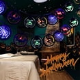 thumbnail image 3 of 9.85FT Halloween Fairy String Light 20LED Battery Powered Wooden String Lamp Party Garden Décor, 3 of 8