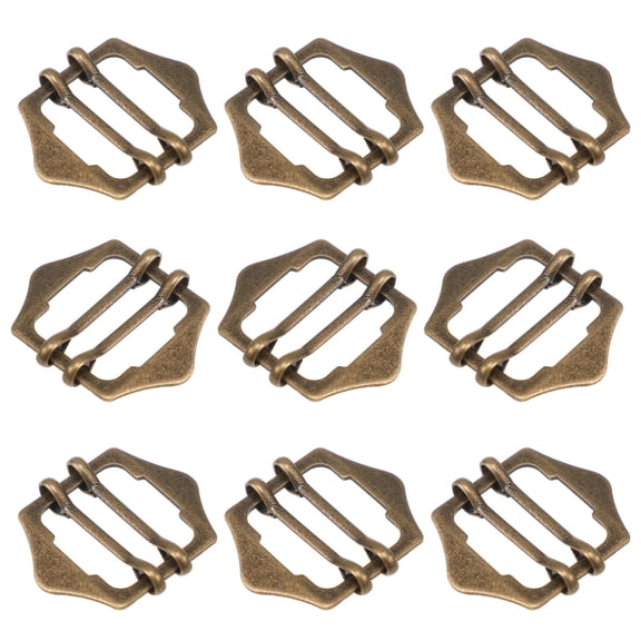 UPOUART 10Pcs Waist Belt Buckles Metal Clothing Decoration For Fashion Design