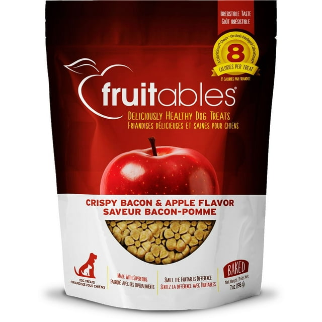 Fruitables Crispy Bacon & Apple Baked Dog Treats