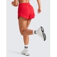 thumbnail image 6 of CRZ YOGA High Waisted Running Shorts for Women 3" Workout Athletic Track Quick Dry, 6 of 8