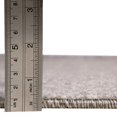 thumbnail image 3 of Unique Loom Del Mar Collection Tapis de Zone - Design Ton sur Ton Inspiré de la Transition Moderne (3 3 x 5 3, Gris/beige), 3 of 5