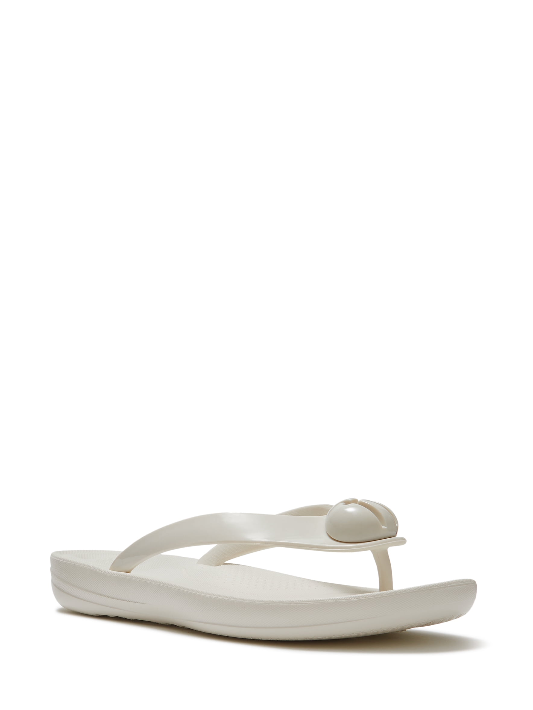 Fitflop Women's Iqushion Glossy-Button Flip-Flops