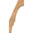 thumbnail image 3 of 3 1/2"W x 10"D x 22"H Balboa Smooth Knee Brace, Western Red Cedar, 3 of 4