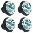 thumbnail image 2 of 4 Pcs Seagull Knobs for Kitchen Cabinet Cupboard Dresser Bookcase Drawer Pulls Handles Round Home Decor, 2 of 8