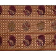 thumbnail image 4 of oneOone Polyester Lycra Rust Brown Fabric Geometric|Peacock & Floral Block Sewing Craft Projects Fabric Prints By Yard 56 Inch Wide, 4 of 4