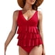 thumbnail image 2 of Conjunto de Bikini de Cintura Alta para las Mujeres Traje de Baño de Eslinga de Control Del Estómago, Corbata de Espalda Crisscross, 2 of 6