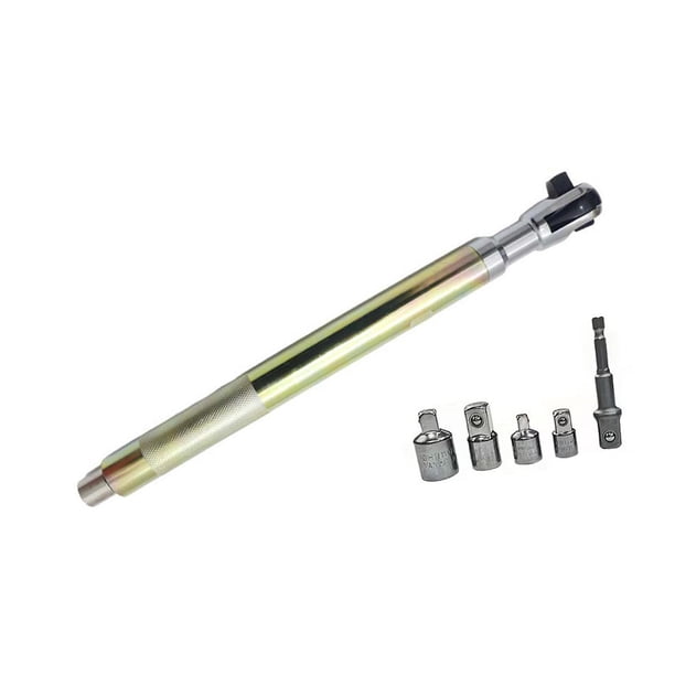 Llave de extensión de 1/2" de 43 cm para un alcance estrecho para mecánicos, talleres de automóviles y hogares. estilo C