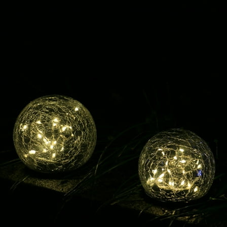 IDEANATEGRATE Solar Light Outdoor Waterproof Stick Light Warm 2PCS