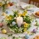 thumbnail image 5 of Hogar y cocina, Decoración del hogar, Colgar cuadros, Guirnaldas, Guirnaldas de Pascua, Flores artificiales, Velas, Huevos de Pascua, Cenas, Decoraciones festivas, Arreglos, Decoraciones, Guirnaldas, 5 of 6