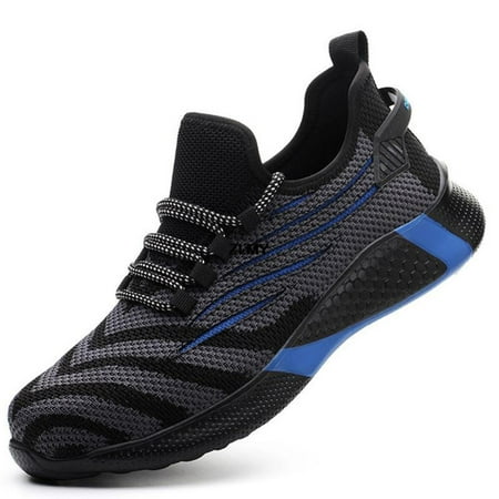 

Comfort Plus Steel Toe Safety Shoes for Men Breathable Lightweight Working Sneaker