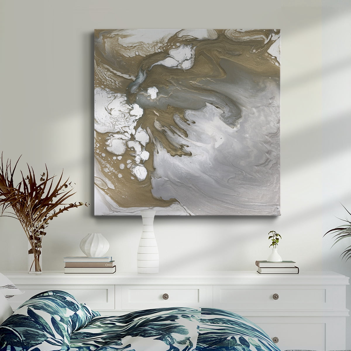 Wexford Home Hydrous-Premium Gallery Wrapped Canvas, 10" x 10" - Ready to Hang