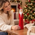 thumbnail image 6 of Christmas Santa Claus Figurine, 12Inch Handcrafted Santa Figurines Christmas Decoration, Cute Santa Claus Statue Sculpture Winter Festive Xmas Gifts for Holiday Party Home Office Decoration, 6 of 7