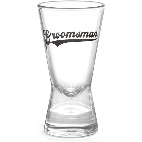 Hortense B. Hewitt Wedding Accessories Shot Glass, Groomsman