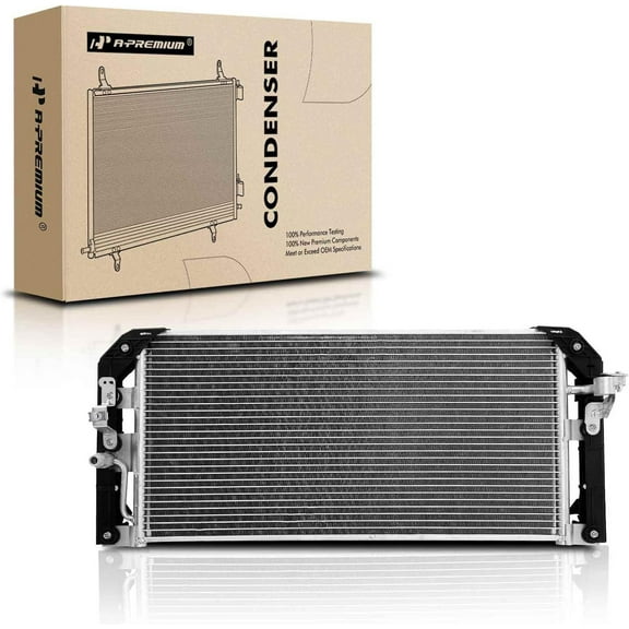 A-Premium Air Conditioning A/C Condenser Compatible with Toyota Corolla 1998-2002 L4 1.8L, Replace# 4897, 8846002050
