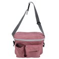 thumbnail image 2 of Bolsa Organizadora Para Cochecito, Resistente Al Agua, Se Adapta A La Mayoría De Las Barras Y Asas Del Cochecito, Correa Ajustable Para El Hombro, Organizador De Cochecito Con EOTVIA maca roja, 2 of 8