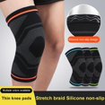 thumbnail image 1 of Clearance 1pc Knee Pad Sleeve Thermal Knitted Compression Leg Knee Support Running Jogging Football Knee Bandage Safety Protector, 1 of 1