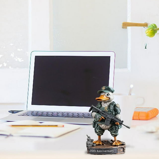 Dsscvnef Interesting Arts et Crafts Display Soldier 250th Anniversary Edition Three Soldier Statue