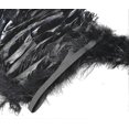 thumbnail image 4 of Angel Wings Cosplay Wings Halloween Costume Wings Black White Feather Wing With Adjustable Straps, 4 of 5