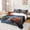 Blue 01, variant on Erosebridal Brown Plaid Camping Twin Sheet Sets, RV Car Tent Mountain Bedding for Men and Women, 3-Piece