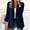 Navy, variant on BODOAO Suit Jackets for Women Business Casual Open Front Blazers Office Work Lightweight Coats Cardigan Jackets Women's Casual Formal Long Sleeved Jacket Light Spring Summer Cardigan Black L