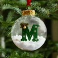 thumbnail image 6 of Green Christmas Ornament Balls,26 Letter Ornaments Christmas Tree Decorations,2D Letter Ornament Balls,A-Z Letter Decorations,Holiday Family Indoor Decor Gift for Friends JASKFLY, 6 of 8