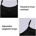 thumbnail image 5 of COMFREE Women's Camisole with Built in Bra Tank Top Flowy Swing Pleated Tank Top Cami with Adjustable Strap, 5 of 7