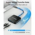 thumbnail image 2 of ACASIS Adaptador de Concentrador USB-C 6 en 1 con 4K HDMI, Alimentación de 100W, 3 Puertos USB-A 3.0, Concentrador USB-C para MacBook, Portátiles, 2 of 10