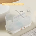 thumbnail image 2 of Flame Mist Humidifier Aromatherapy Essential Oil Diffuser Silent Cool Mist Humidifier Suitable for Home Office Bedroom Baby Room Automatic Shutoff 2 Night Light Brightness, 2 of 8