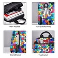 thumbnail image 3 of Fotbe Colorful Tie Dye Stained Glass 2 Mochila Ligera para Hombres y Mujeres - Duradera y Resistente al Agua, Ideal para Escuela, Trabajo, Viajes y Uso Diario, 3 of 7